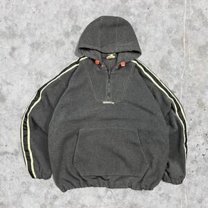 2000's Minimalistic Sleeve Stripe Quarter Zip Ripzone Fleece